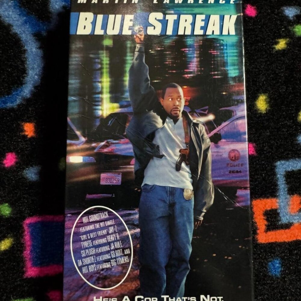 BLUE STREAK VHS‎